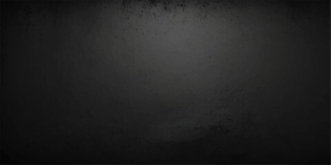 Black, old grunge texture wall background with a dark concrete pattern
