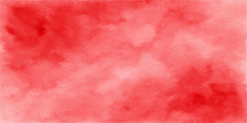 Red abstract watercolour background with vintage textured paper design