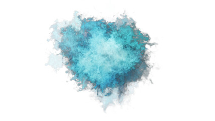 Blue Fire Smoke Overlay