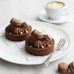 Chocolate tart