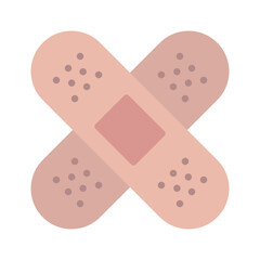 Bandage Icon – First Aid and Medical Treatment Symbol