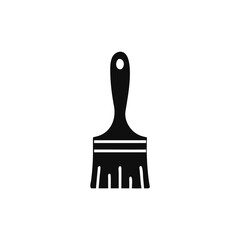 Paint brush icon vector in flat style, symbol for web site and mobile app, vector Illustration