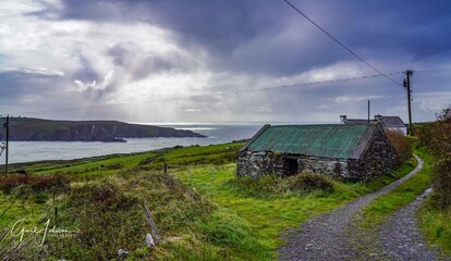Views along the Wild Atlantic Way, Ireland, Europe 