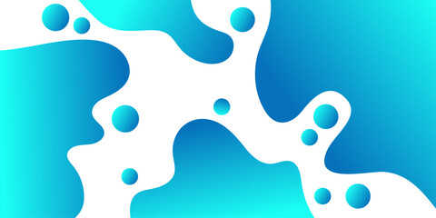 Abstract Modern Shape Splash Blue Background.
