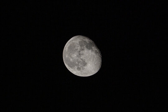 Waxing gibbous moon