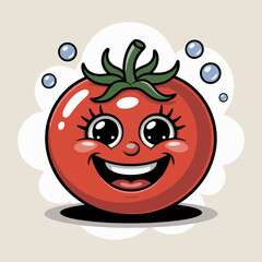 funny tomato cartoon