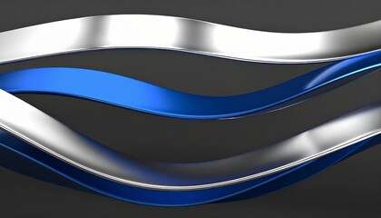 Liquid chrome texture, reflective metallic surface, abstract waves