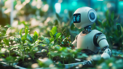 Autonomous Robot tending an Indoor Hydroponic Farm