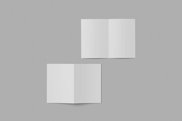 A4 Bifold Brochure Mockup