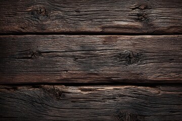 Fototapeta premium Dark weathered wood grain texture image