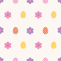 Playful Easter Egg Pattern