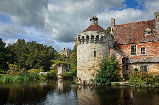 Scotney castle and gardens Kent south east England UK