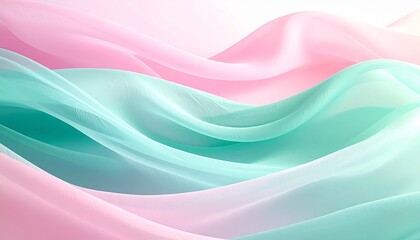 Dreamy pastel waves create a stunning abstract backdrop, perfect for modern branding, soft aesthetics, and feminine designs with a touch of elegant movement
