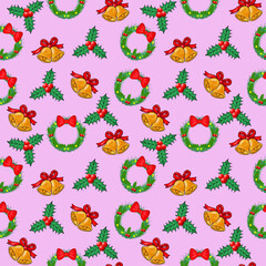 seamless christmas pattern