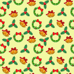 seamless christmas pattern