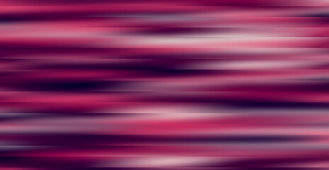 Abstract blurred motion fractal background horizontal stripes in pink purple, dynamic modern digital effect, wallpaper for web, poster