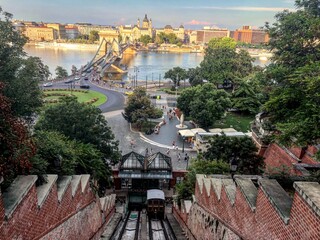 Naklejka premium Budapest landscape