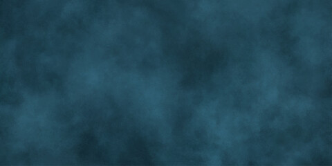Obraz premium Abstract DARK BLUE isolated cloud cumulus clouds. Gray aquarelle painted realistic fog or mist smoky textured canvas design. BLUE and ash messy wall stucco texture background. .