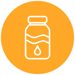Water Jar line icon style