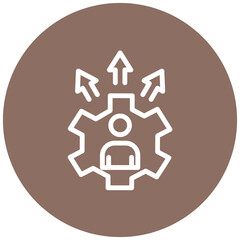 Skills Line Icon Style