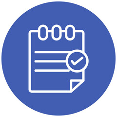 Approved Project Line Icon Style