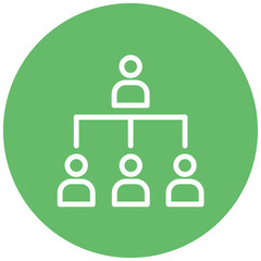 Team Line Icon Style