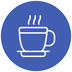 Cafe Line Icon Style