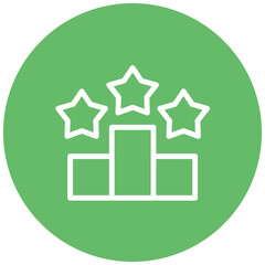 Rank Keywords Line Icon Style