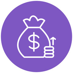 Budget Line Icon Style