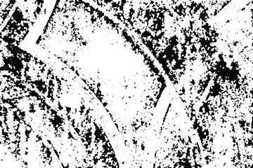 Fototapeta premium Black Rough Abstract grunge black and white distressed texture background. Monochrome Texture. Distressed overlay texture. Black isolated on white background. EPS10