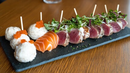 A plate features tender braised meat accompanied by fresh vegetables and soft, fluffy bread, enjoyed outdoors in Phuket, Thailand against a beautiful garden backdrop