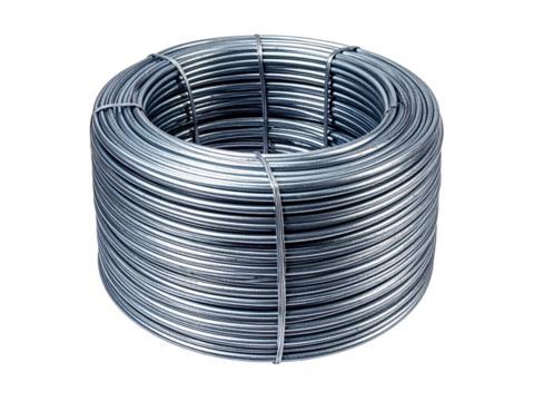 Coiled metal wire bundle commonly used for construction, fencing, and industrial applications, offering strength, flexibility, and reliable performance in various projects.