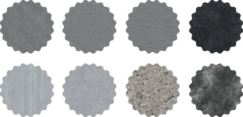 Industrial Surface Texture Collection Concrete, Metal & Stone Finishes