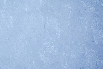 Blue  wall with soft faded texture and vintage surface finish
