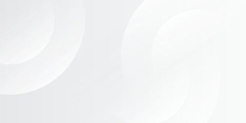 abstract white background. overlapping white circle background. vector illustration.