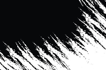 black  Grunge urban texture background vector illustration. Faded black-white dyed paper texture. Sketch grunge design. Use for poster, cover, banner, mock-up, stickers layout. Eps 10