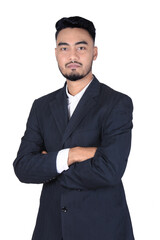portrait of a young businessman, Asian.
