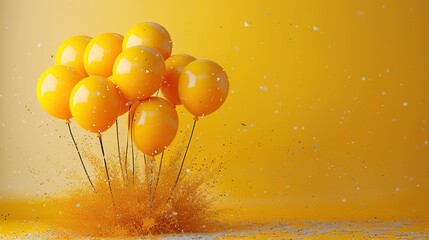 Capture the excitement of diverse joyous occasionsfrom weddings, graduations, and festivals to corporate milestones, community gatherings, and cultural fetesall set against vibrant yellow backdrops. 