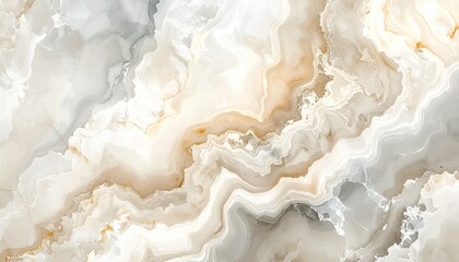 Subdued vintage marble texture wallpaper in beige and gray tones