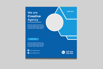 new social media poster design