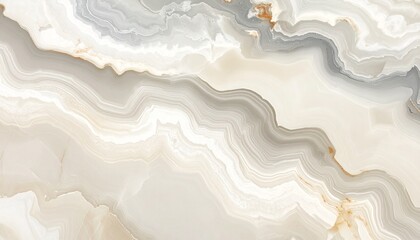 Subdued vintage marble texture wallpaper in beige and gray tones