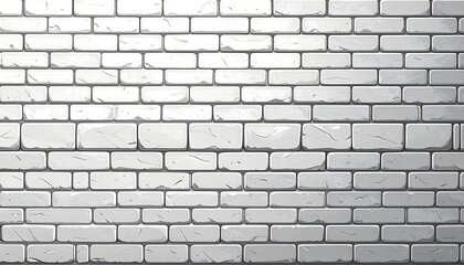 Obraz premium White brick wall texture (7)