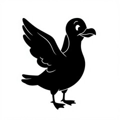 bird seagull vector 