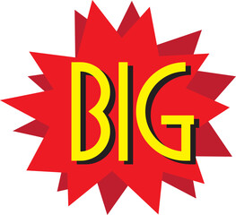 영문 빅 말풍선