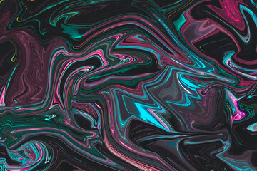 Colorful liquid abstract background. Marble style background. Abstract pattern in liquid style