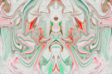 Colorful liquid abstract background. Marble style background. Abstract pattern in liquid style