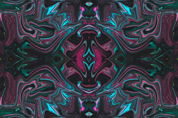 Colorful liquid abstract background. Marble style background. Abstract pattern in liquid style