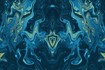 Colorful liquid abstract background. Marble style background. Abstract pattern in liquid style