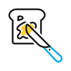 Vector multi color icon for Spreading