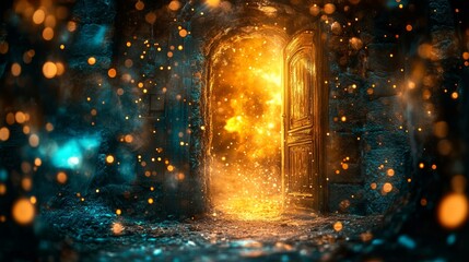 Obraz premium Embrace the Journey to Financial Freedom, Where Dreams Become Reality and Success Awaits You